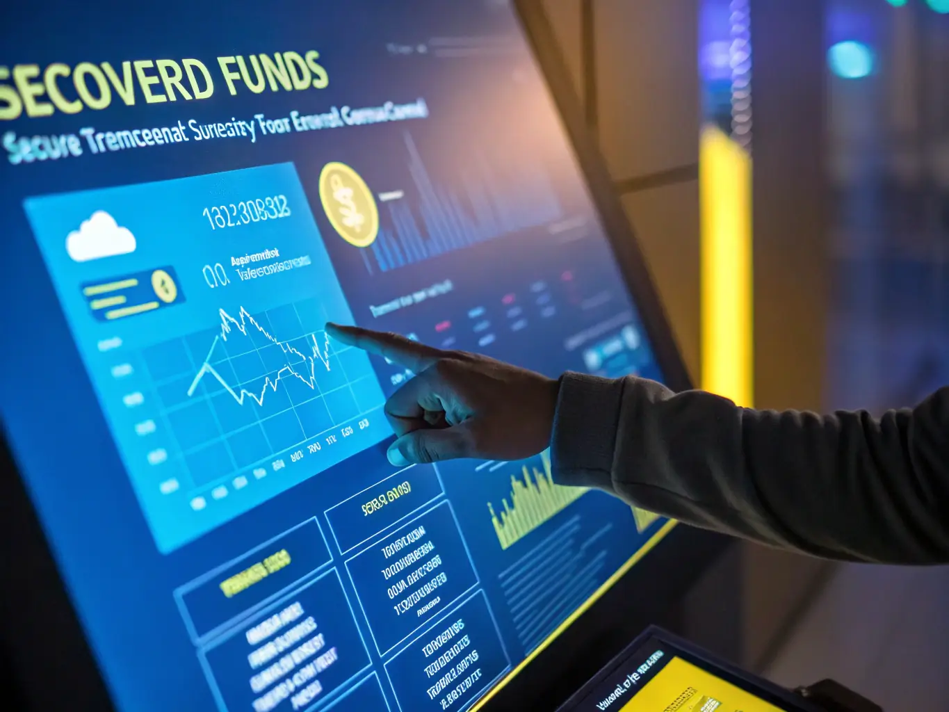 A detailed close-up of a digital interface showing efficient transaction processing for copper research grants and expenses.